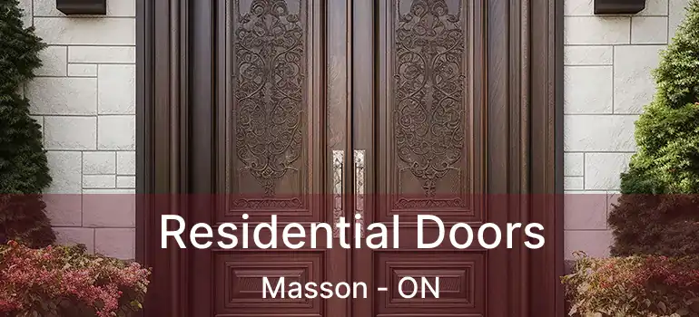  Residential Doors Masson - ON