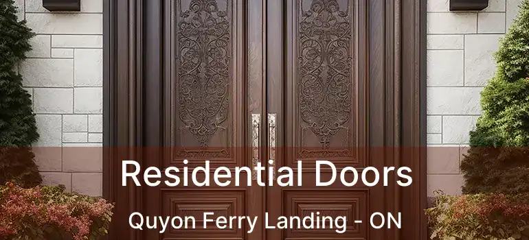  Residential Doors Quyon Ferry Landing - ON