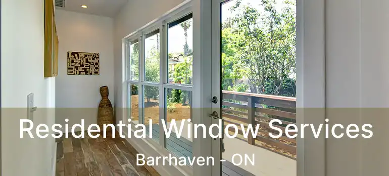  Residential Window Services Barrhaven - ON