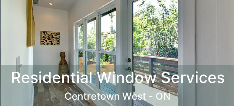  Residential Window Services Centretown West - ON