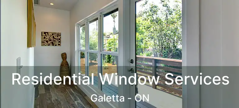  Residential Window Services Galetta - ON