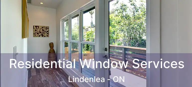  Residential Window Services Lindenlea - ON