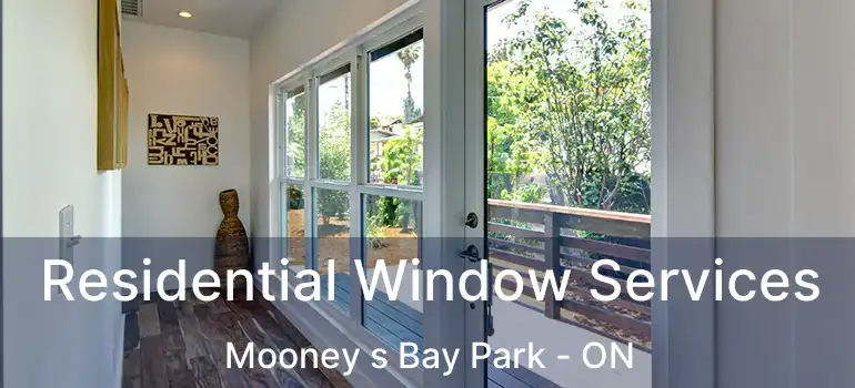  Residential Window Services Mooney s Bay Park - ON