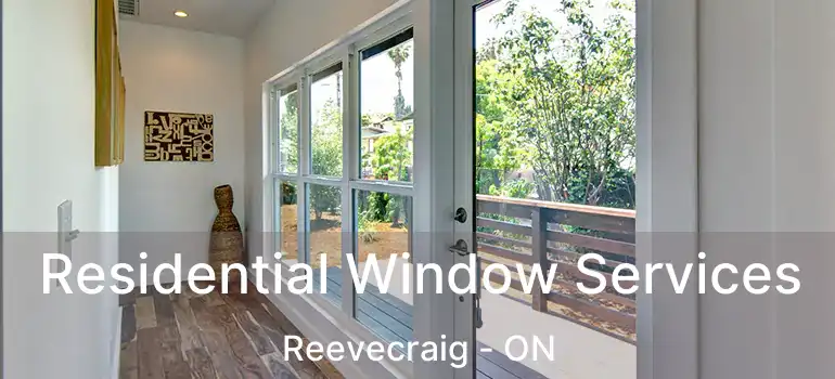  Residential Window Services Reevecraig - ON