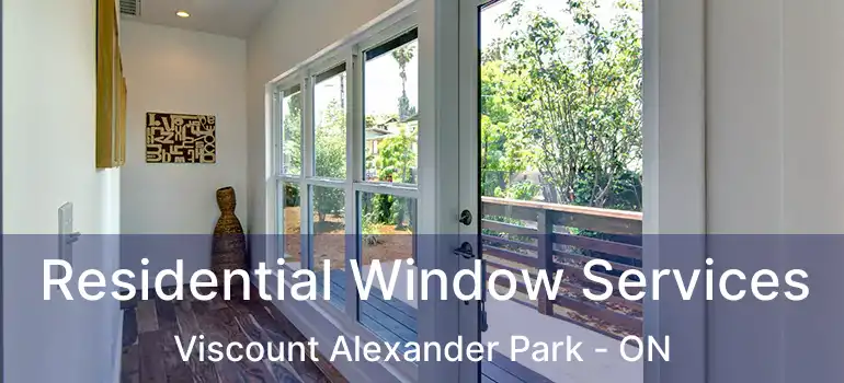  Residential Window Services Viscount Alexander Park - ON