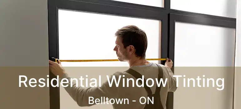  Residential Window Tinting Belltown - ON