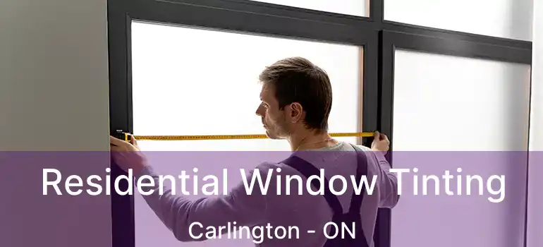  Residential Window Tinting Carlington - ON