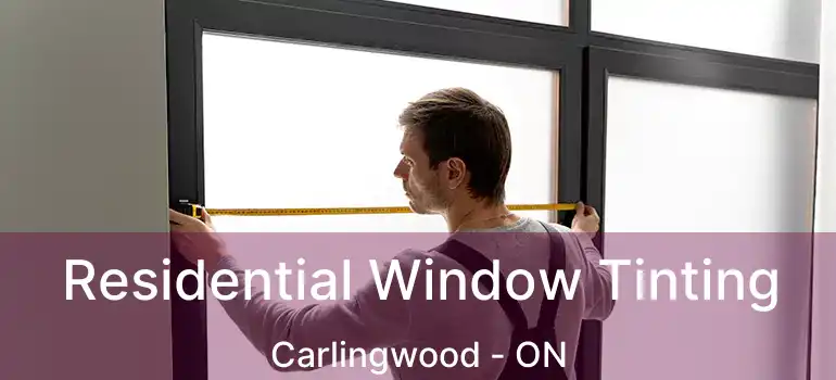  Residential Window Tinting Carlingwood - ON