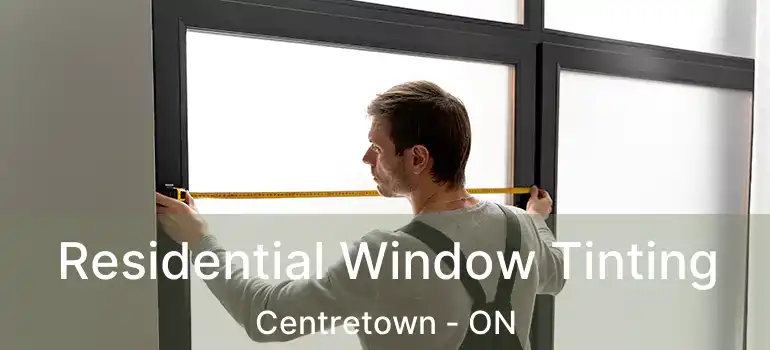  Residential Window Tinting Centretown - ON