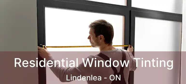  Residential Window Tinting Lindenlea - ON