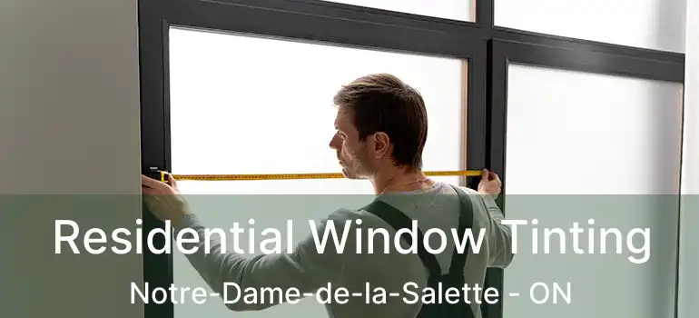  Residential Window Tinting Notre-Dame-de-la-Salette - ON