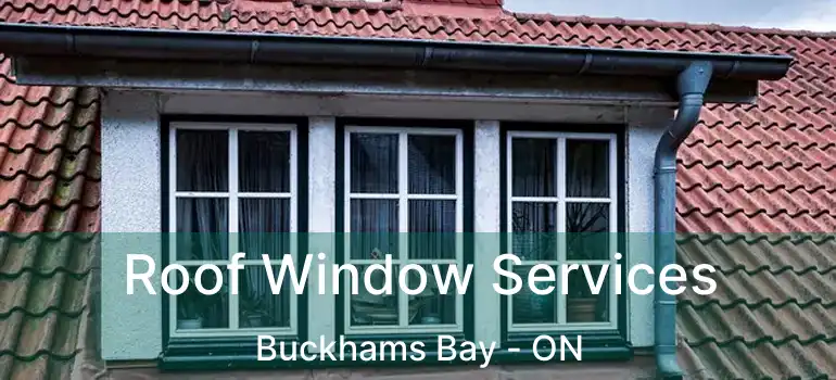  Roof Window Services Buckhams Bay - ON