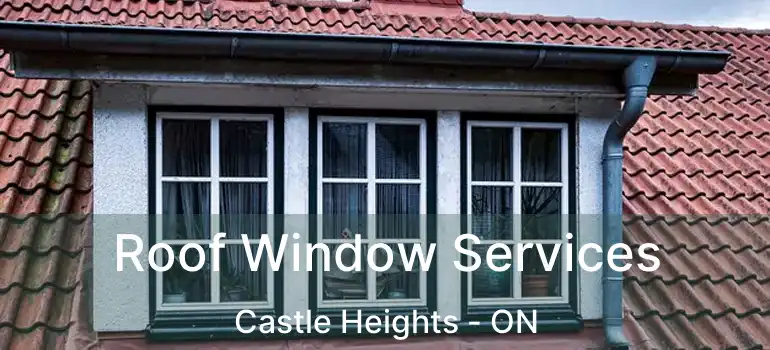  Roof Window Services Castle Heights - ON