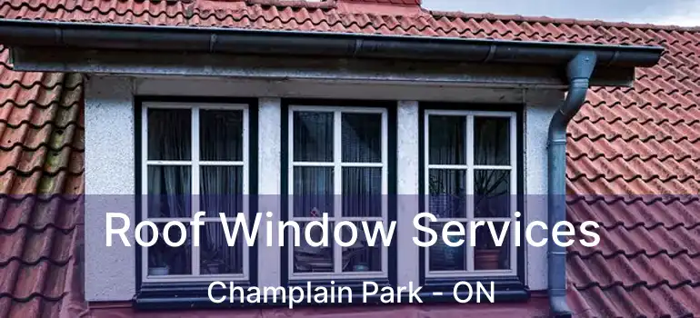  Roof Window Services Champlain Park - ON