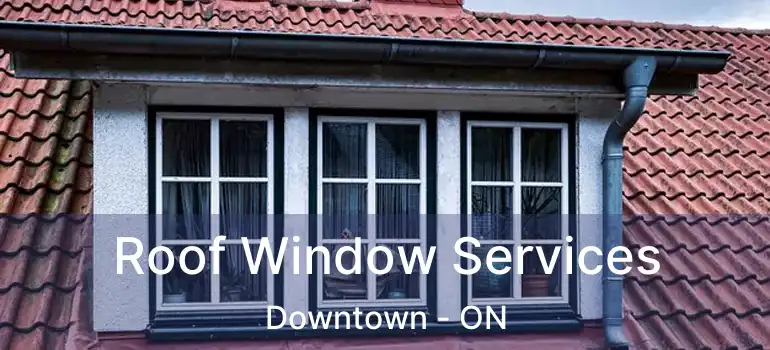  Roof Window Services Downtown - ON