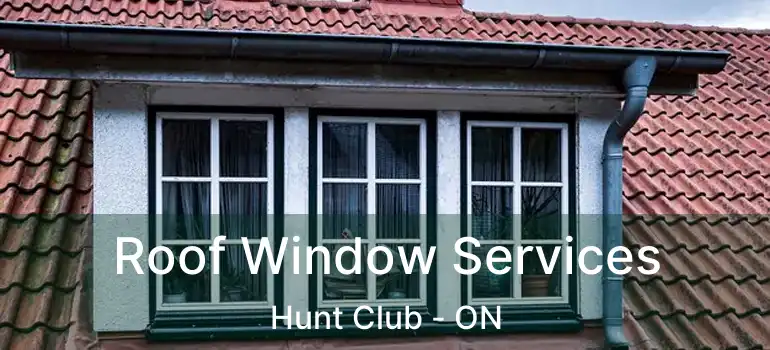  Roof Window Services Hunt Club - ON