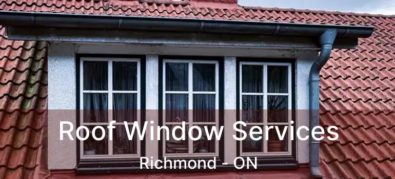  Roof Window Services Richmond - ON