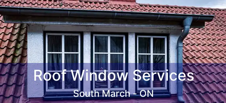  Roof Window Services South March - ON