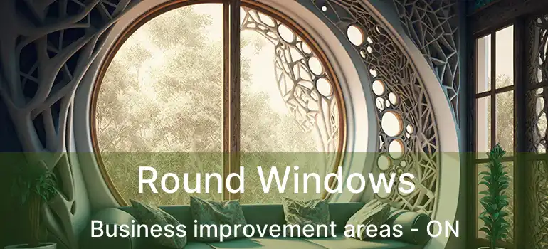  Round Windows Business improvement areas - ON