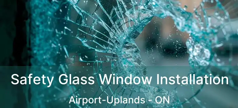  Safety Glass Window Installation Airport-Uplands - ON