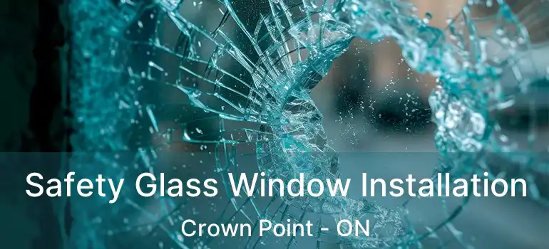  Safety Glass Window Installation Crown Point - ON