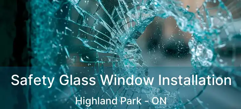  Safety Glass Window Installation Highland Park - ON