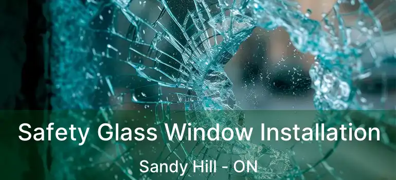  Safety Glass Window Installation Sandy Hill - ON