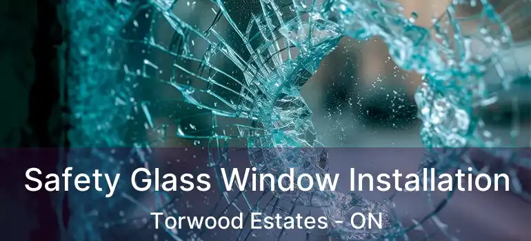  Safety Glass Window Installation Torwood Estates - ON