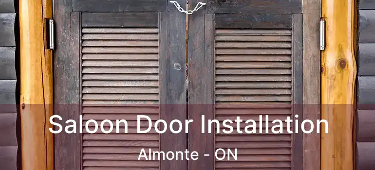  Saloon Door Installation Almonte - ON