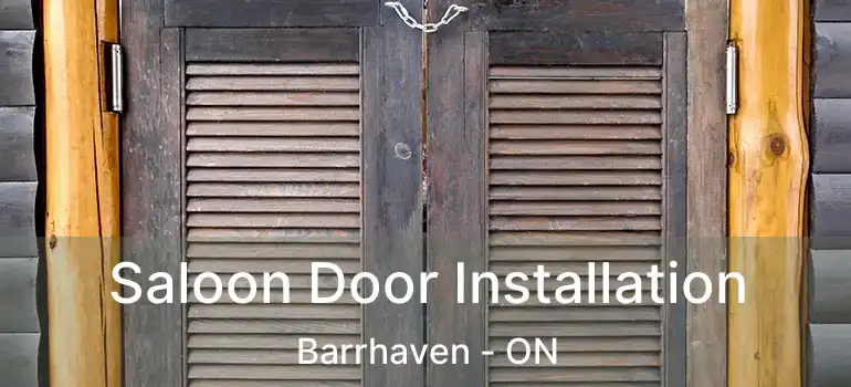  Saloon Door Installation Barrhaven - ON