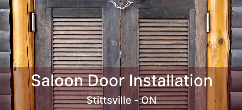  Saloon Door Installation Stittsville - ON