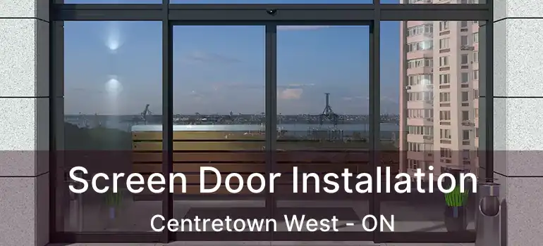  Screen Door Installation Centretown West - ON