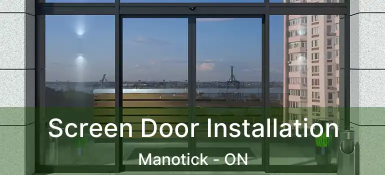  Screen Door Installation Manotick - ON