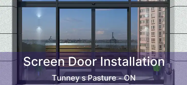  Screen Door Installation Tunney s Pasture - ON