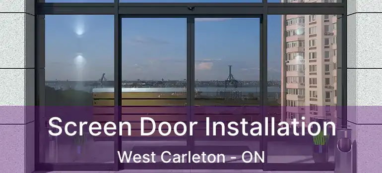  Screen Door Installation West Carleton - ON