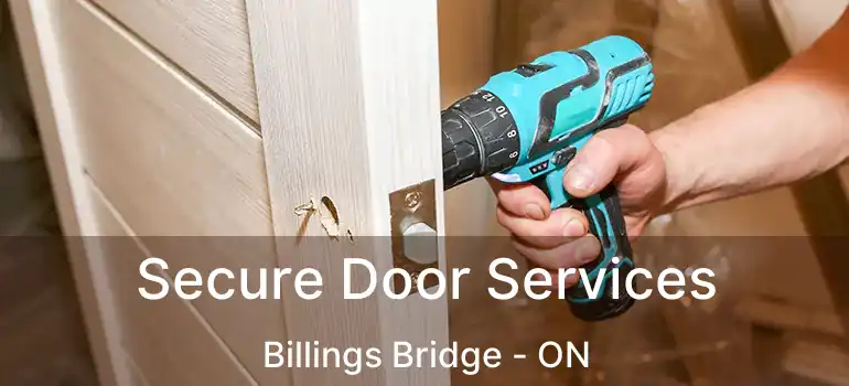  Secure Door Services Billings Bridge - ON