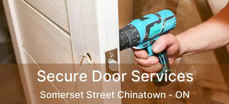  Secure Door Services Somerset Street Chinatown - ON