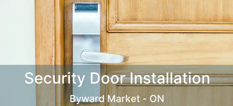  Security Door Installation Byward Market - ON