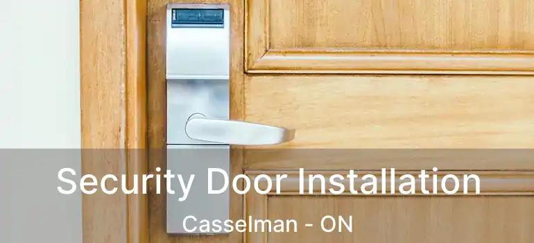  Security Door Installation Casselman - ON