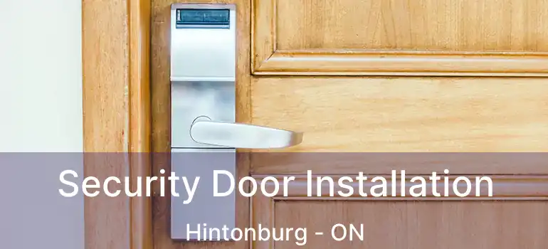  Security Door Installation Hintonburg - ON