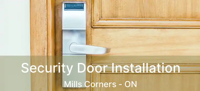  Security Door Installation Mills Corners - ON