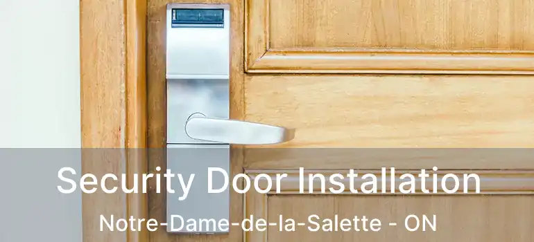  Security Door Installation Notre-Dame-de-la-Salette - ON