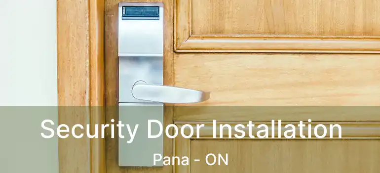  Security Door Installation Pana - ON