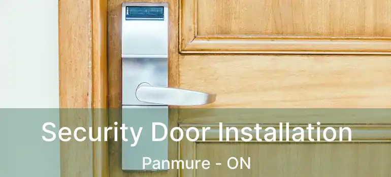  Security Door Installation Panmure - ON