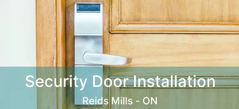  Security Door Installation Reids Mills - ON