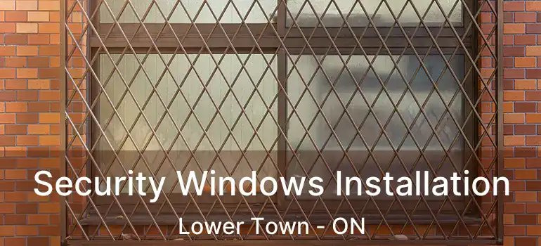  Security Windows Installation Lower Town - ON