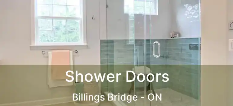  Shower Doors Billings Bridge - ON