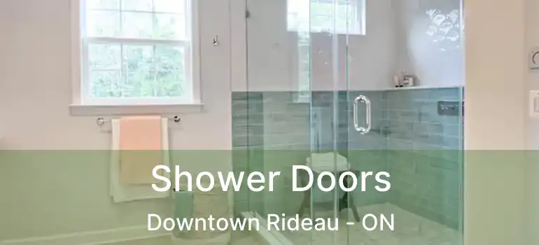  Shower Doors Downtown Rideau - ON