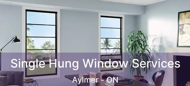  Single Hung Window Services Aylmer - ON