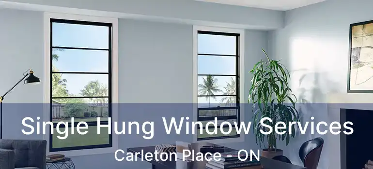  Single Hung Window Services Carleton Place - ON